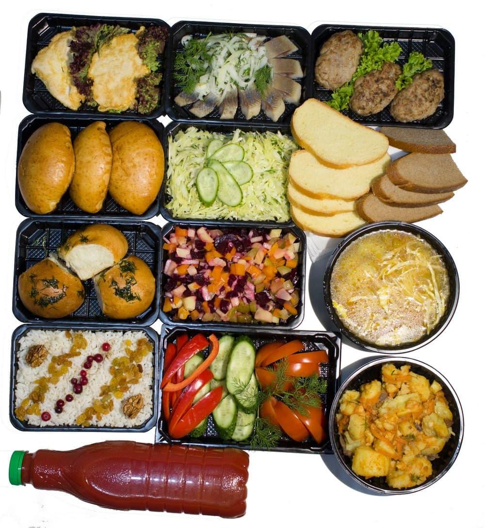 Пісний поминальний обід за 450 грн з доставкою